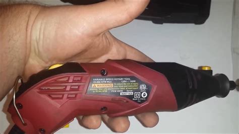 Harbor Freight Chicago Electric Rotary Tool Review Youtube