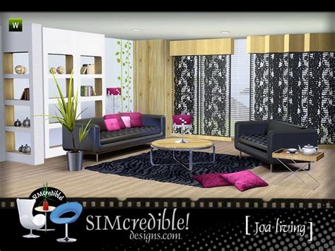 Simcredibles Joa Living Room