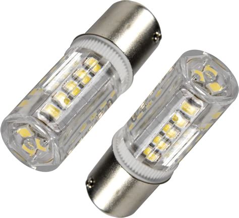 Hqrp 2 Pack Headlight Led Bulb Compatible With Craftsman Dgs6500 Dgt6000 Lt1000