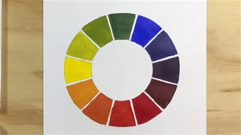 Circulo Cromatico Como Hacer Una Rueda De 12 Colores Color Theory