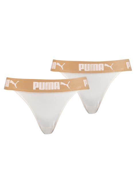 Puma Bikini Slip Weissgold Puma Underwear Shop