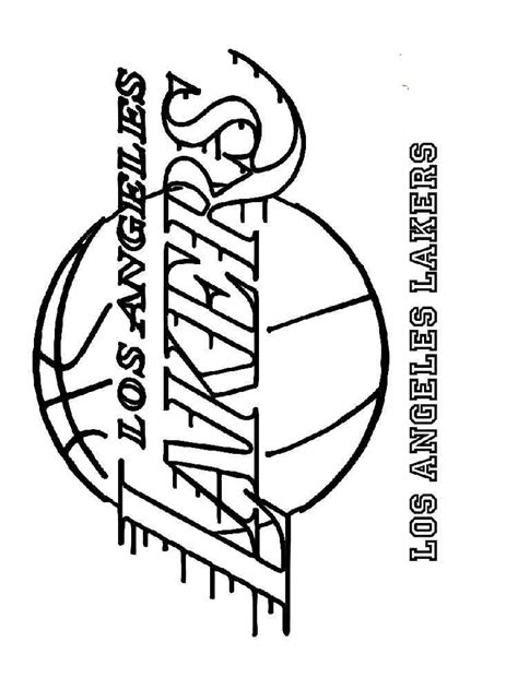 All Nba Team Logos Coloring Page Coloring Pages