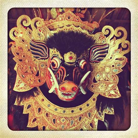 Barong Collection Of House Of Masks And Puppets Ubud Bali Barong