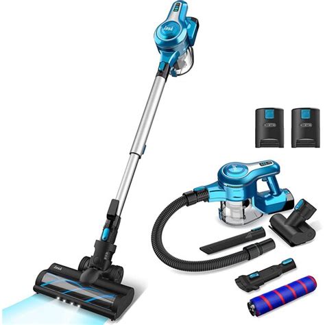 Inse S6p Cordless Vacuum Cleaner With 2 Batteries Up To 80min Run Time