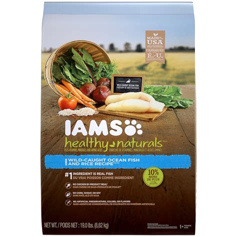 Discontinued Iams Healthy Naturals Adult Ocean Fish And Rice Recipe