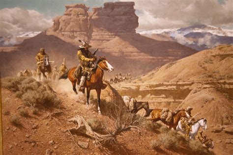 Trek Of The Mountain Men And Trappers American Western Native American