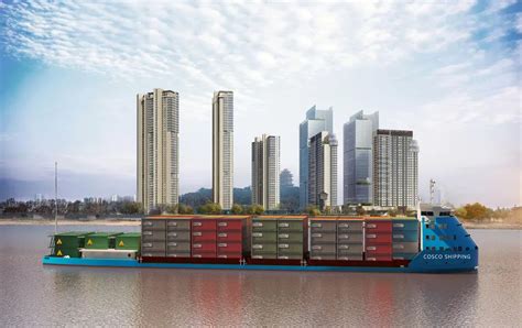 Cosco Shipping Launches 700 Teu Electric Container Vessel Project For