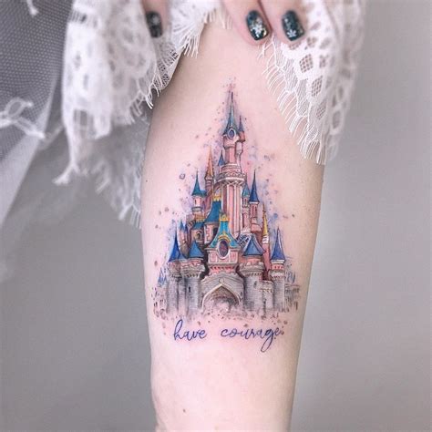 Edit Paints Tattoo On Instagram Have Courage And Be Kind 💕 Disney