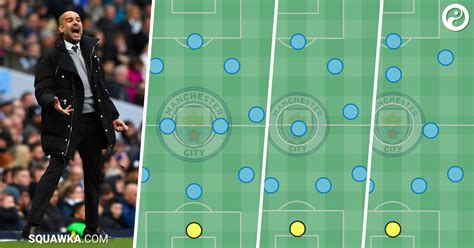 Every Formation Pep Guardiola Has Used At Manchester City And How