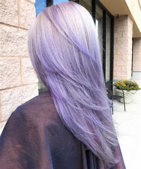 80 Chic Ombre Lavender Hairstyles With Highlights Trend In 2019