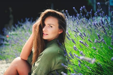 wallpaper brunette women outdoors hat hair in face portrait green eyes bokeh long hair