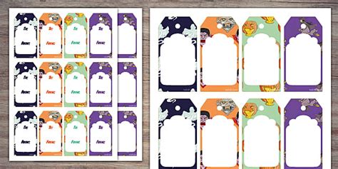 Halloween Gift Tags Twinkl Party Teacher Made Twinkl