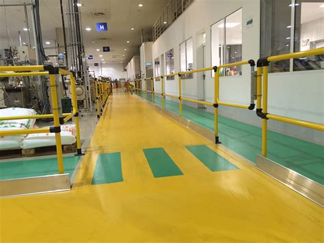 Warehouse And Factory Walkway Barriers Simplified Safety