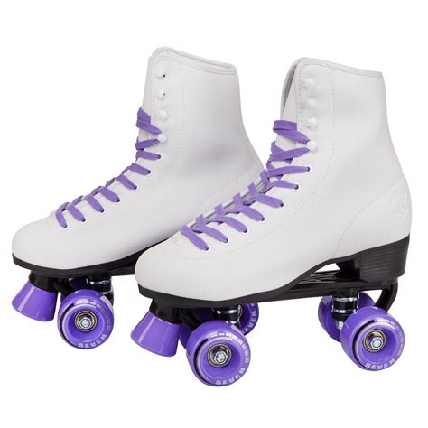 C7 Retro Quad Roller Skates 95a Wheels Roller Skate Shoes Quad