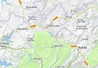 MICHELIN Zahara de la Sierra map - ViaMichelin