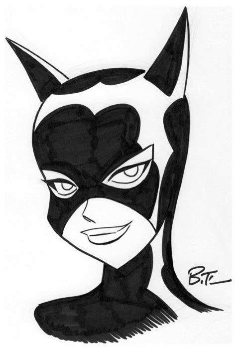 Catwoman By Bruce Timm Comic Art Catwoman Drawing Batman Drawing