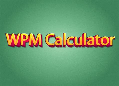 How To Calculate Words Per Minute The Tech Edvocate