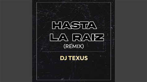 Hasta La Raiz Remix Youtube