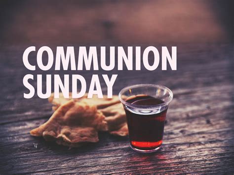 Communion Sunday — Philpott Church