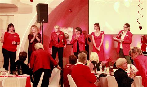 Lady In Red Ball A Huge Success Sonia Plotnick Health Fund