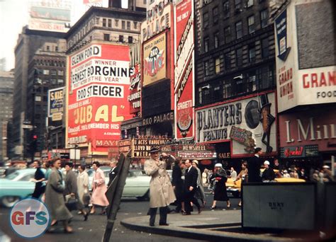 Lets Examine This Vintage 1956 New York City Street Scene Photo The