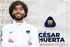 Liga MX - Pumas presentaron oficialmente a César Huerta como su segundo ...