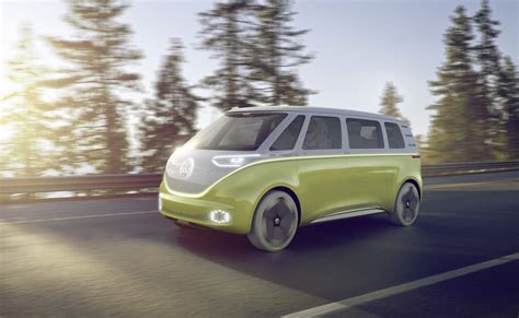 Volkswagen Id Buzz Concept Debuts In Detroit Cnet