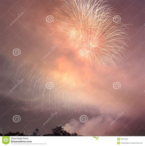 Smoke Fireworks Stock Photo Image Of Celebrate Firework 40315332
