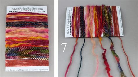 10 Options Fiber Art Yarn Bundle Novelty Yarn For Knitting Weaving