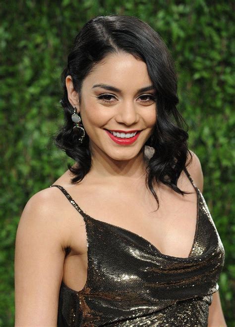 50 Reasons Red Lipstick Will Never Go Out Of Style Vanessa Hudgens Party Hairstyles Celebrities