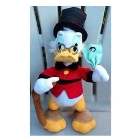Authentic Disney 18 Plush Donald Duck Uncle Scrooge Mcduck Ducktales
