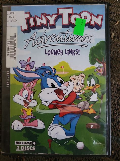 Tiny Toon Adventures Looney Links Vol 4 Two Disc Dvd Euc 883929254866