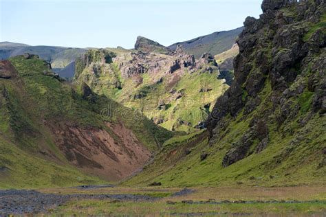 Landscape In Iceland Stock Photo Image Of Grass Vegetation 20668758