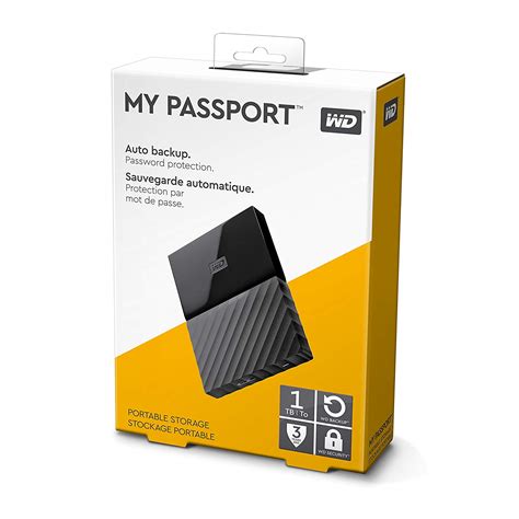 Wd My Passport 1tb Portable External Hard Drive Usb 30