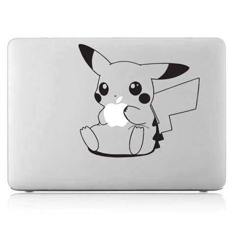 Pikachu Pokemon Laptop Macbook Vinyl Decal Sticker