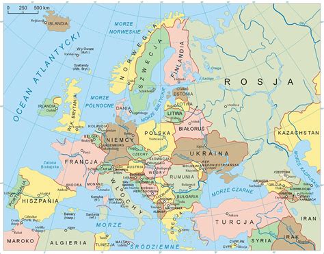 Mapa Polityczna Europy Geography Quiz Quizizz