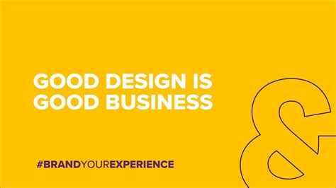 Good Design Is Good Business Hollingsworthand Youtube