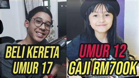 5 Remaja Youtuber Terkaya Di Malaysia Youtube