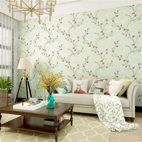 American Country Style Plum Flower Wallpapers Classic