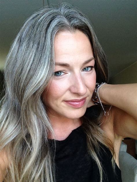 I never minded back in the day when i was coloring my hair to hide my gray. 50 Shades of Grey Hair Trends and Styles - Ohh My My