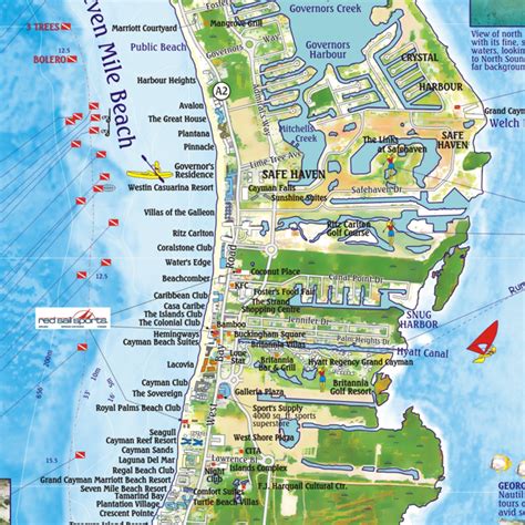 Grand Cayman Resort Map