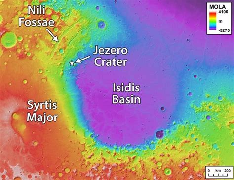 Nasas Perseverance Rover Is Going To Jezero Crater Which Is Looking