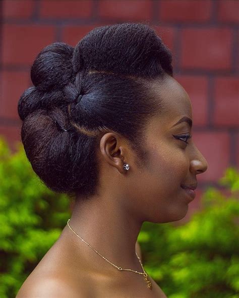 Natural Hair Updo Ideas For Black Women Natural Hair Updo Black Natural Hairstyles Natural