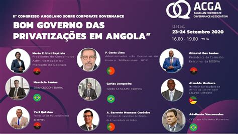 Bom Governo Das PrivatizaÇÕs Em Angola 1º Dia Youtube