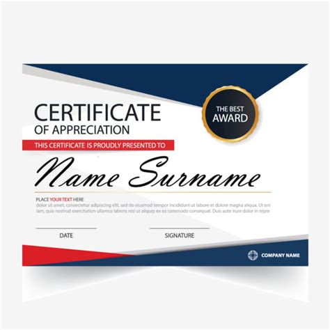 Certificate Of Appreciation Png Free Logo Image