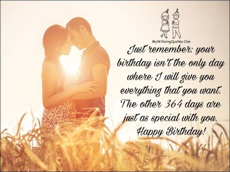 Romantic Husband Birthday Wishes Quotes Wall Leaflets
