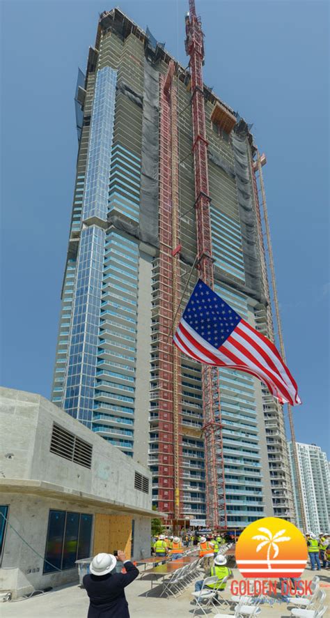 Panorama Tower Tops Off In Miami — Golden Dusk Photography