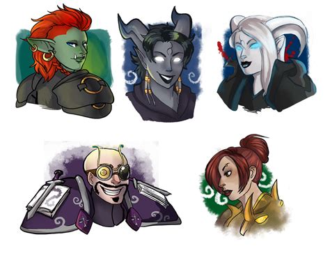 [commission] Wow Busts — Weasyl