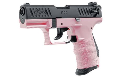 Walther P22 22lr With Pink Frame Sportsmans Outdoor Superstore