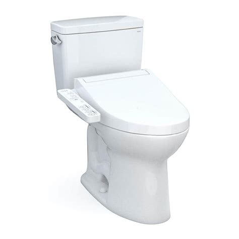 Toto Drake Piece Gpf Single Flush Elongated Comfort Height Toilet In Cotton White Kc